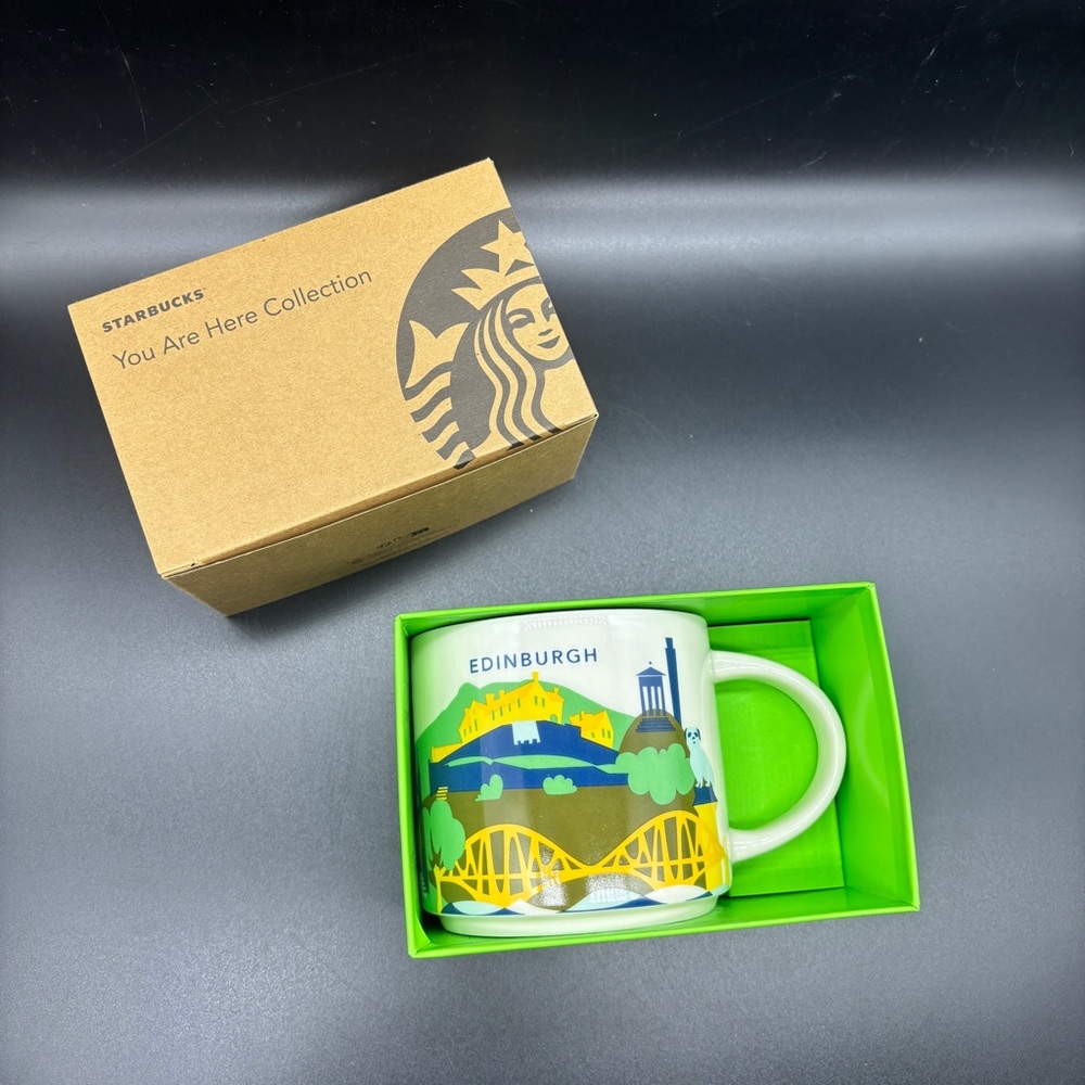 New in Box STARBUCKS You Are Here Edinburgh Mug